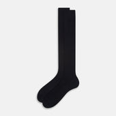 Midnight Blue Long Socks