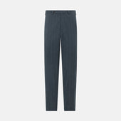 Forest Green Striped Edmund trousers