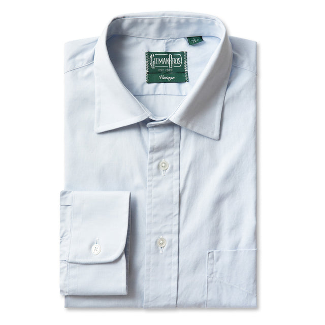 Light Blue Pinpoint Oxford Dress Shirt