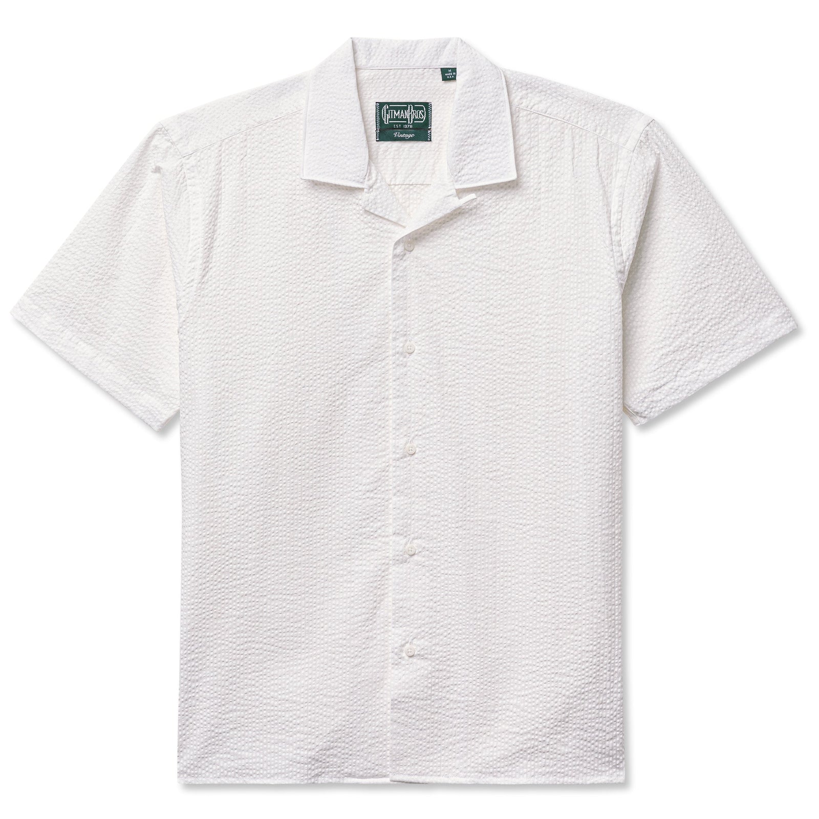 Seersucker Camp Shirt