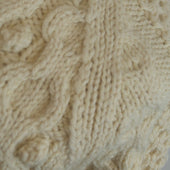 6c Hooded Cardigan 100 Aran Mellow