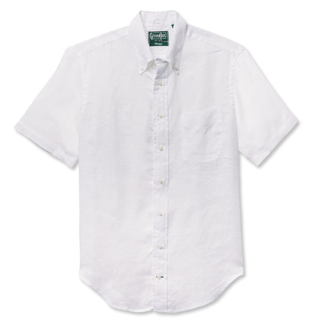 White Linen Short Sleeve