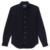 Navy Overdye Seersucker