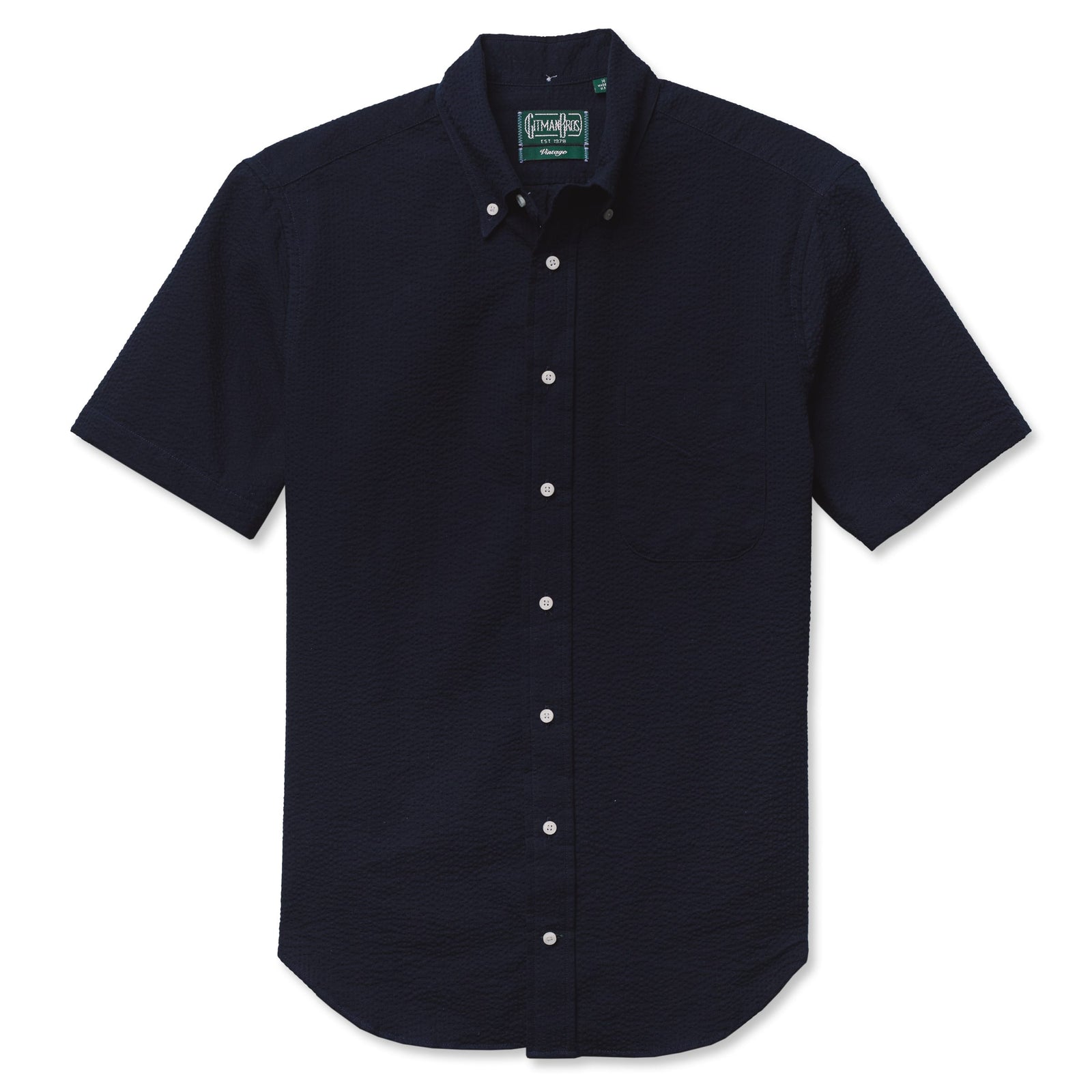 Overdye Seersucker Short Sleeve