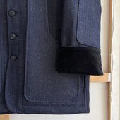 And Linen Herringbone Twill Field Jacket