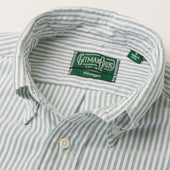Green Stripe Spring Oxford