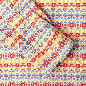 Alexander Girard Crimson Ochre Woven Brocade