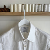 Laundered Cotton Dress Shirt
