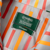 Alexander Girard Broken Stripe Camp Shirt