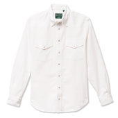 White Oxford Western Shirt