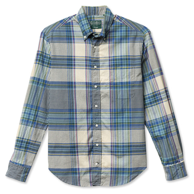 Tan/Blue Archive Madras