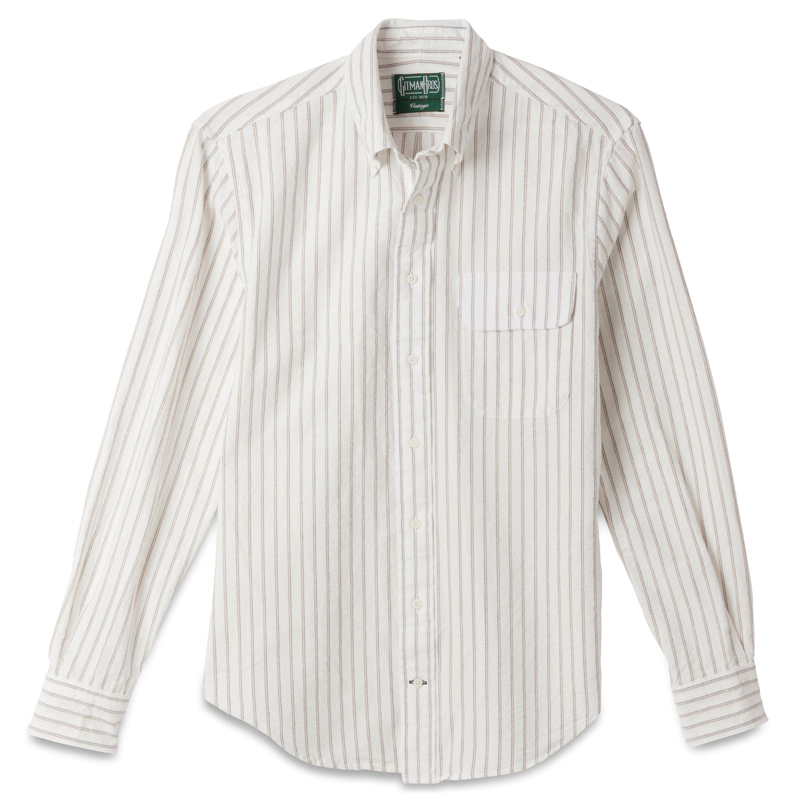 Striped Japanese Oxford