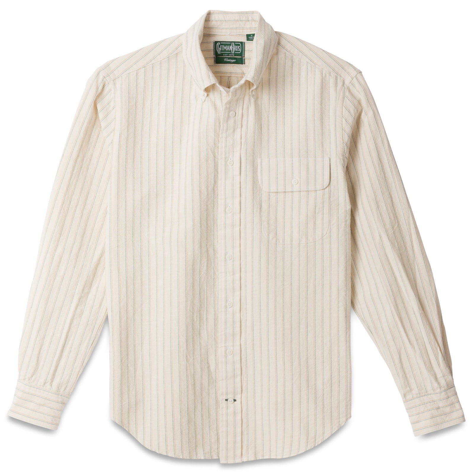 Striped Japanese Oxford