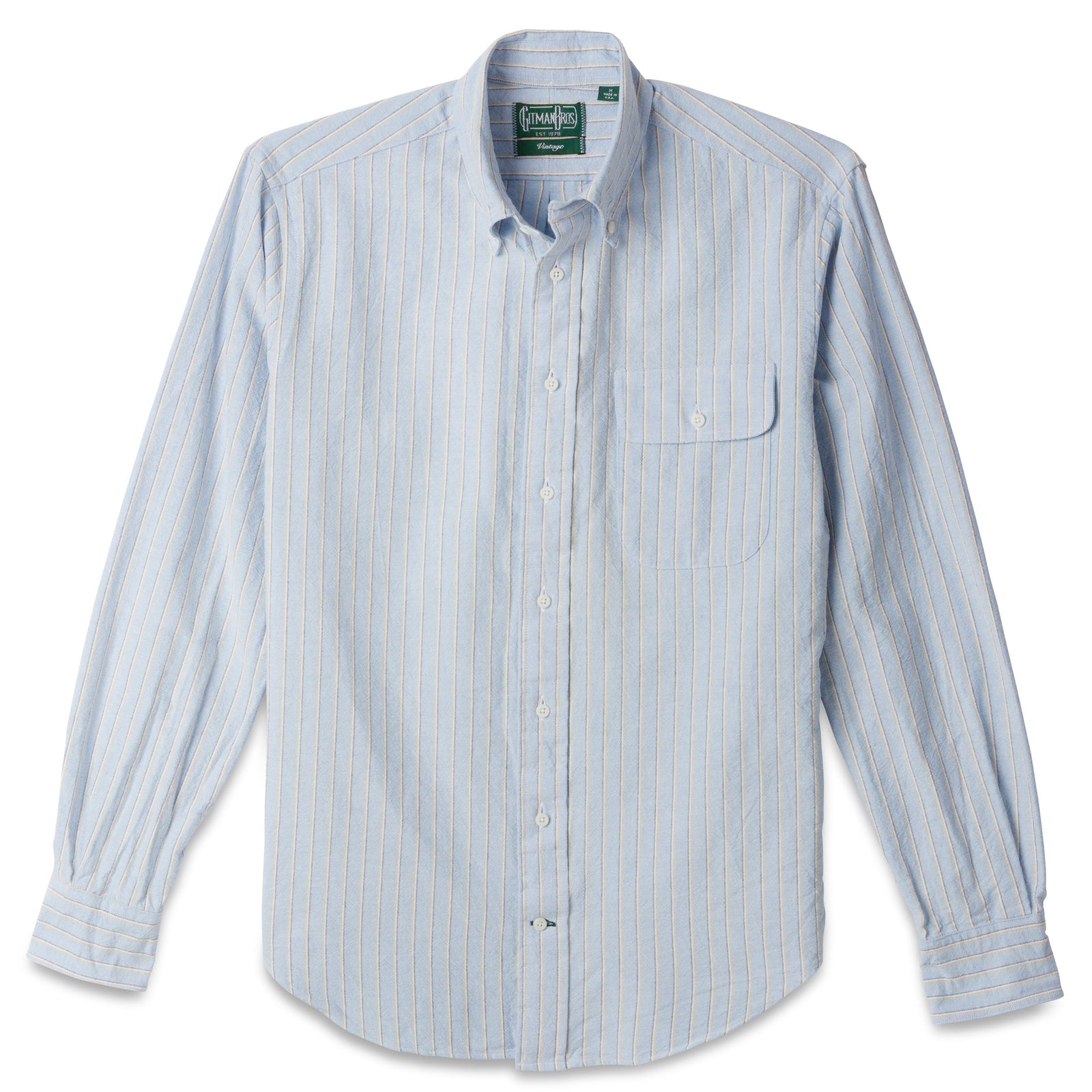 Striped Japanese Oxford