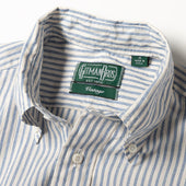 Organic Cotton Dobby Stripe