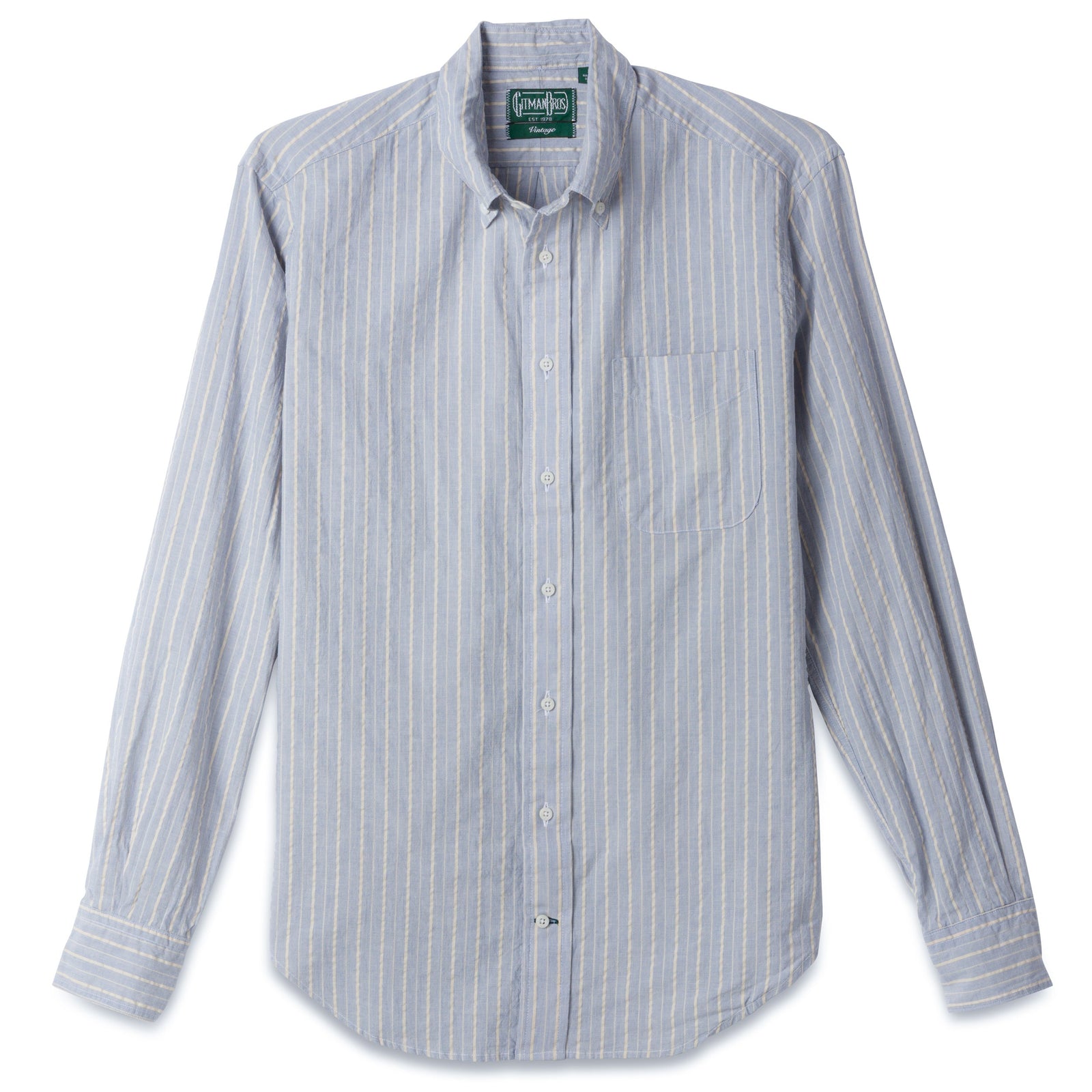 Organic Cotton Dobby Stripe
