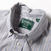 Organic Cotton Dobby Stripe