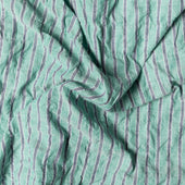 Green Awning Stripe Camp Shirt