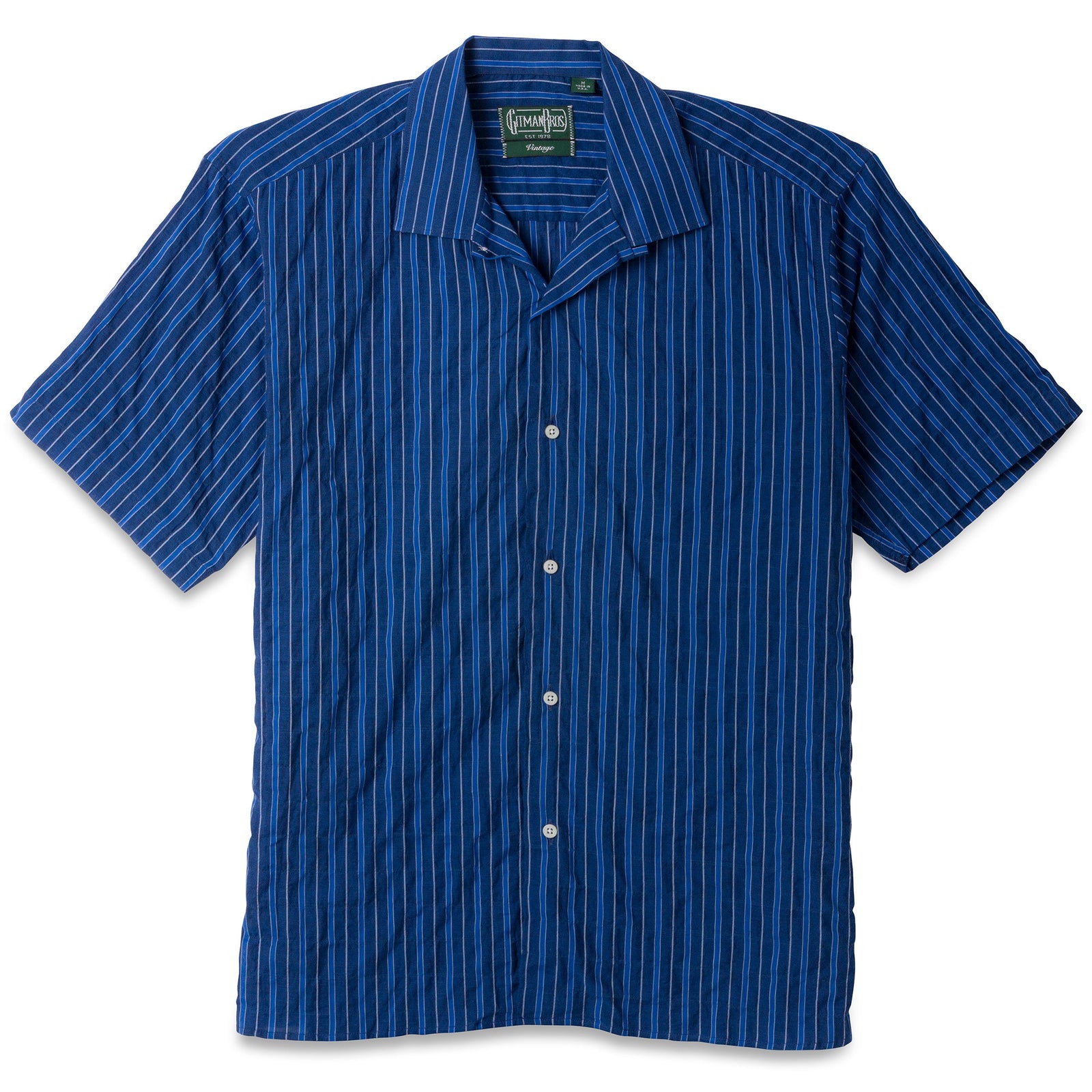 Awning Stripe Camp Shirt