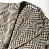 Grey Glen Plaid Simple Jacket