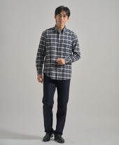 Button Down Casual Cotton Flannel