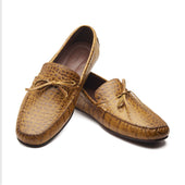 Edsel Driving Shoes Faux Crocodile Blake Stitched Summer Classics