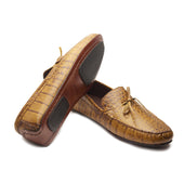 Edsel Driving Shoes Faux Crocodile Blake Stitched Summer Classics