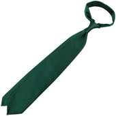 Plain Repp Silk Tie Hand Rolled