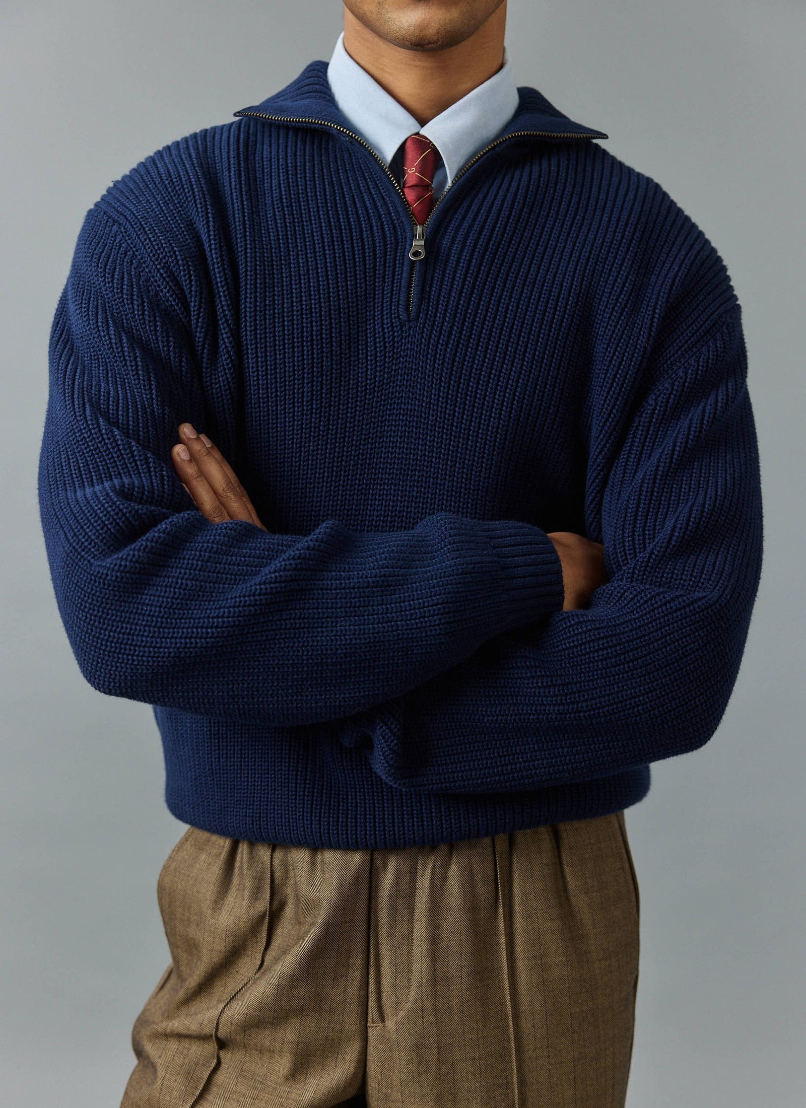 Meyer Quarter Zip Fisherman Cotton