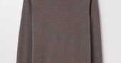 Brown Melange Merino Sweater | Fine Wool Crewneck | Asket