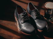 The CASTLETON Shoe - Horween Black Leather