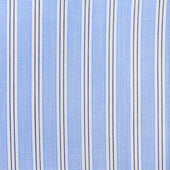 Poplin Semi Spread Shirt Sky Halo Stripe
