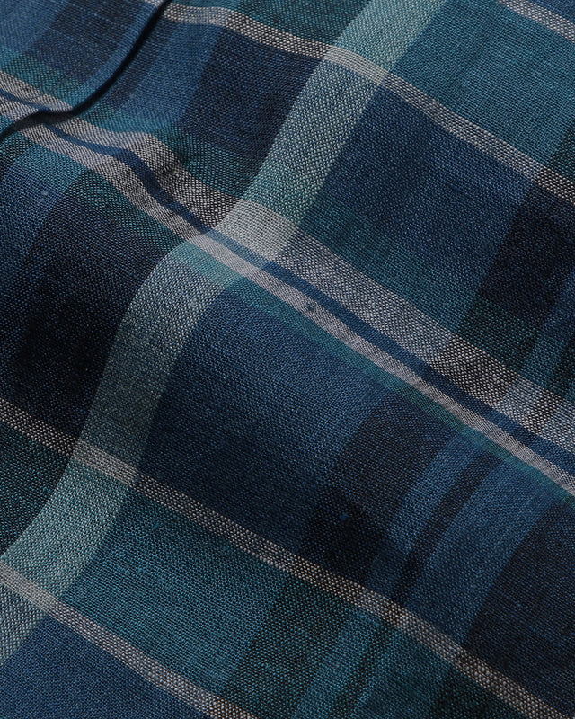 Signature Shirt - Madres Linen - Navy