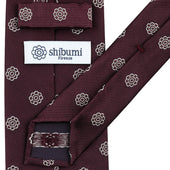 Shibumi Flower Japanese Jacquard Silk Tie