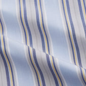 Pale And Yellow Stripe Cotton Regular Fit Mayfair Shirt