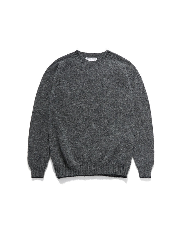 SHAGGY DOG CREWNECK SWEATER / BASALT
