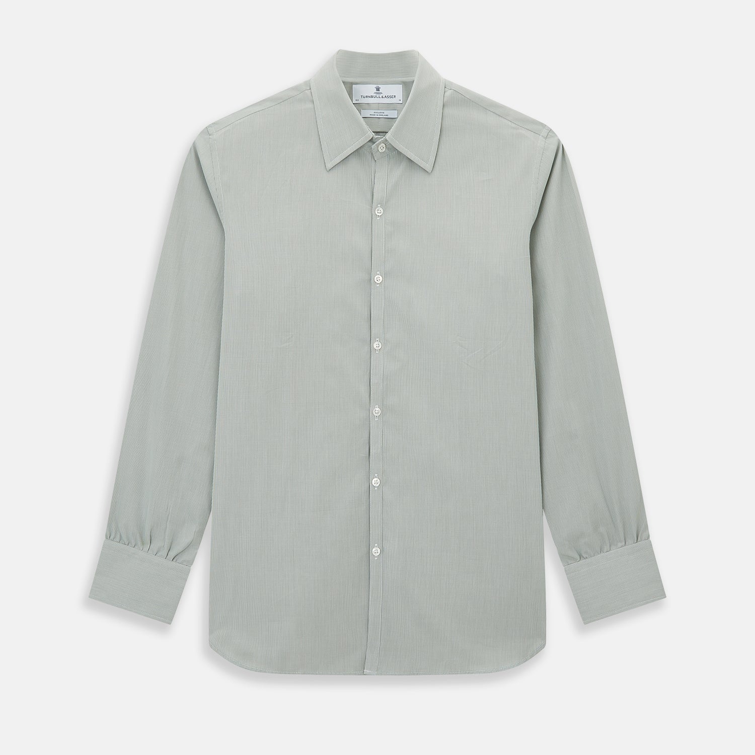 Dark Green Micro Graph Check Westminster Shirt