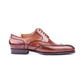 Long Wing Full Brogued Five Eyelet Derby