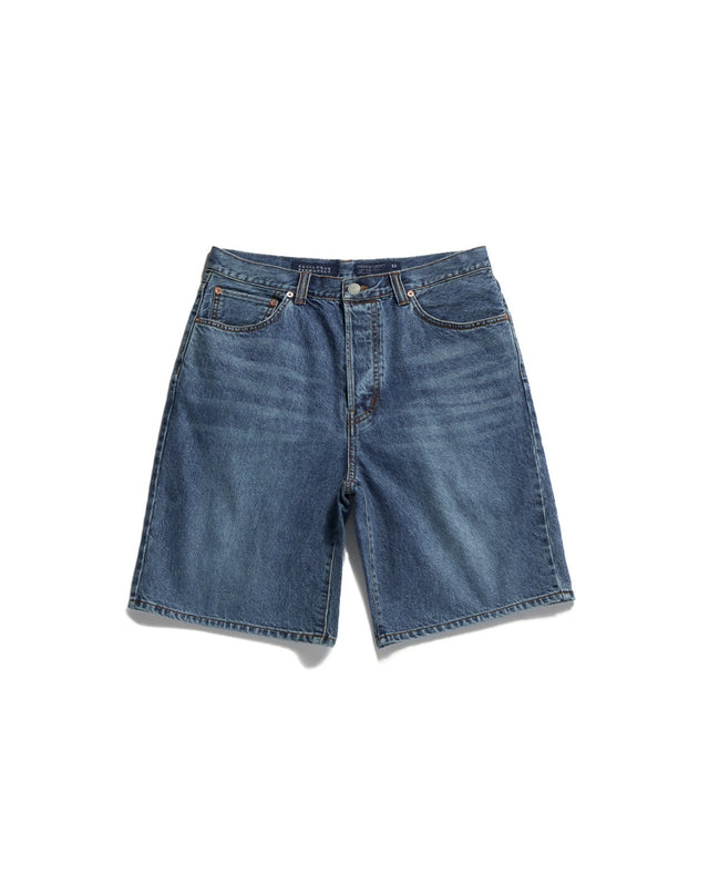 247 5P STANDARD DENIM SHORTS / MEDIUM INDIGO