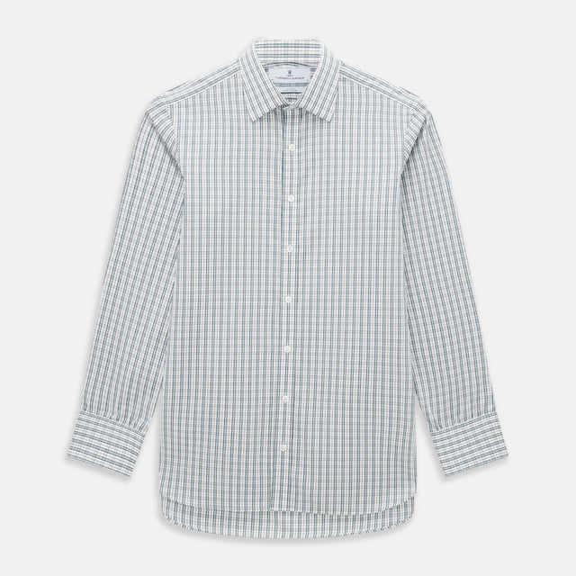 Forest Green Multi Check Mayfair Shirt