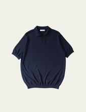 Fujito Knit Skipper Polo Navy Directors Web Shop Powered By Base