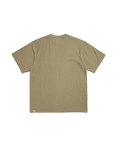 One Pocket Box Fit T Shirts Beige