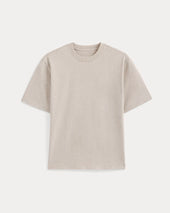 Archive Relaxed-Fit Cotton Crew | Heathered Oatmeal