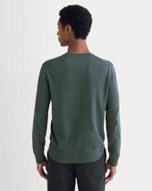 The No-Sweat Sweater | Uniform | Heather Midnight Navy