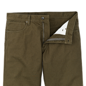 Dry Tin Cloth 5-pocket Pants - Marsh Olive