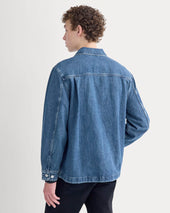 Denim Shacket | Deep Atlantic
