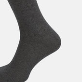 Dark Navy Polka Dot Mid Length Socks