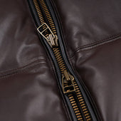Snowdon Leather Down Jacket