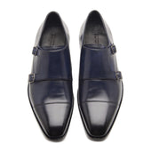 Leon Cap Toe Double Monk Strap Hand Welted Classics Collection