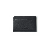 Double You Card Holder[Black fulled Calfskin]